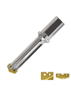 36.0 ~ 47.0mm, YG-1, grąžtas su keičiama plokštele, W - 40mm, KSF360470471A
