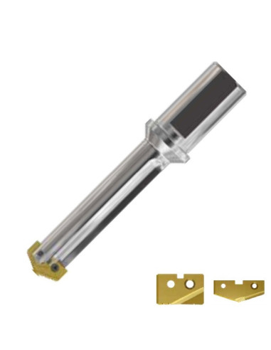 36.0 ~ 47.0mm, YG-1, grąžtas su keičiama plokštele, W - 40mm, KSF360470471A