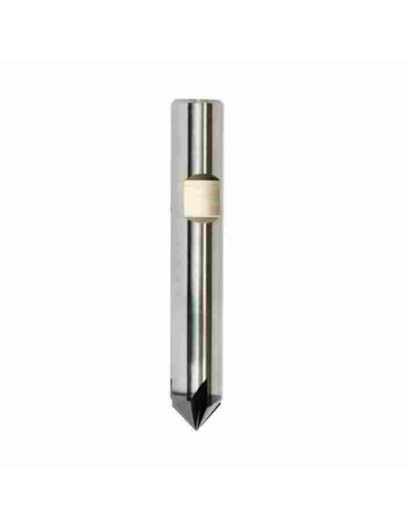 90º 12mm, 8.5x12x75, V-tipo briaunų, freza su TiAlN danga