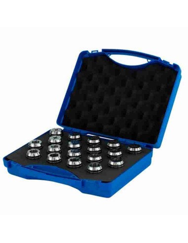 ER32, cangių rinkinys 3-20mm, 470E, 18 vnt., UP, EROGLU
