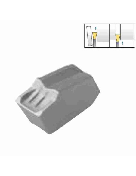 SP300-A H01, Atpjovimo plokštelė kietmetalinė, aliuminiui, Korloy