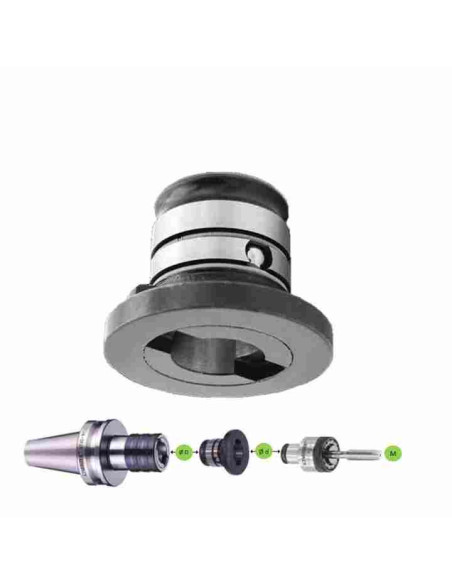 TC820-TC312 Sriegiavimo įvorės dydžio adapteris, 31mm - 19mm