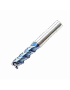 5mm, R1.0, 13/18x6x57, Z3 kietmetalinė freza aliuminiui, KORLOY