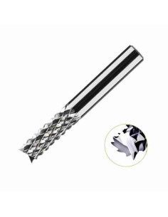 14mm 40x14x100 Freza kietmetalinė rombiniu raštu, CARBIDEN