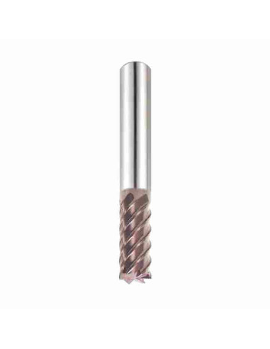 3mm, 8x4x50, Z4, 45 laipsnių vija , YG1, kietmetalinė freza galutiniam-švariam darbui,