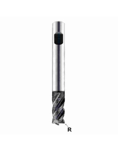 20mm, R1, 40x20wx104, Z5, kietmetalinė freza grubiam-greitam frezavimui