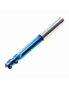 8mm, R0.5, 13/62x8x100, Z3 kietmetalinė freza aliuminiui, KORLOY