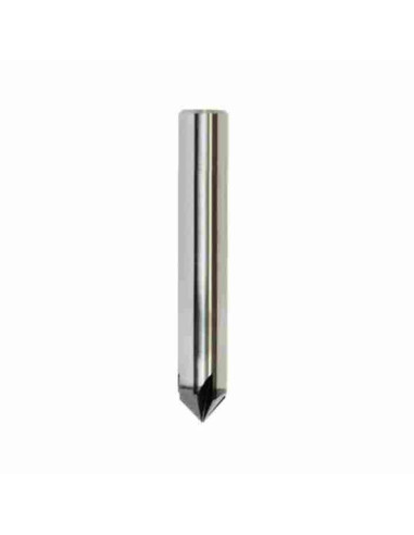 90° 4mm, 2.8x4x48, Z4, V tipo, briaunų, freza su TiAlN danga, ZCC