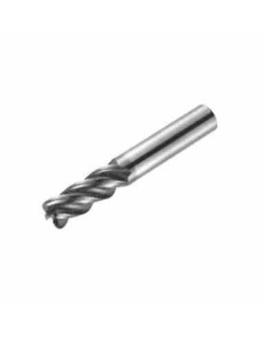 4mm, R0.3, 10x6x55, Z4, KORLOY, kietmetalinė freza nerūdijančiam plienui