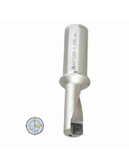 32mm, 40x72x160  gręžimo ir pratekinimo įrankis,  MT32R-2.25D, Korloy