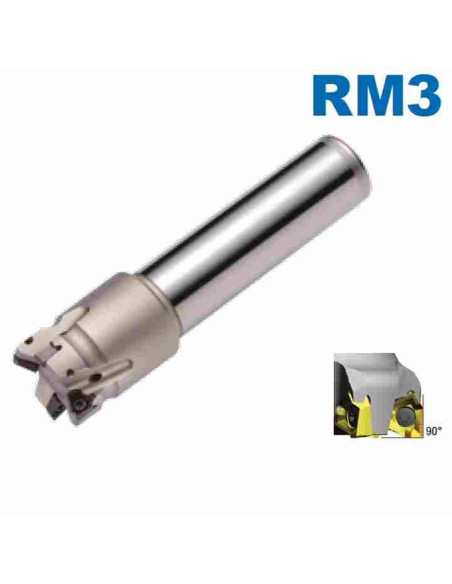33mm, freza su plokštelėmis 90', RM3PS3033HR-4S32, Korloy, XNKT0604