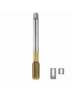 M4x0,7, Formeris, Synchro, HSS-PM, Tin danga, DIN371, 6HX, YG-1, TTS37246