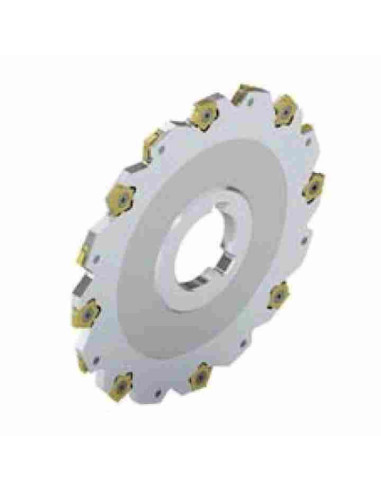 125mm x 6mm, Freza su keičiamomis kietmetalio plokštelėmis, Korloy, SPPM125-06