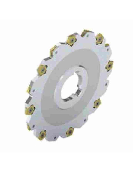 125mm x 8mm, Freza su keičiamomis kietmetalio plokštelėmis, Korloy, SPPM125-08