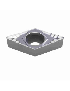 Tekinimo plokštelė kietmetalinė, DCGT11T302-AR H01, Korloy