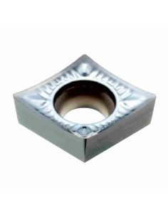 Tekinimo plokštelė kietmetalinė, CCGT060202-AK H01, Korloy