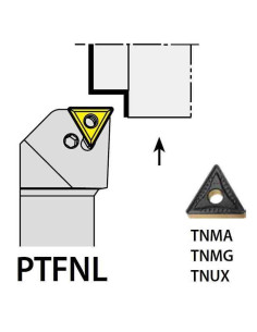 PTFNL2525M16, 25x25x150xLH/TN1604,  ISO Tekinimo laikiklis, YG-1