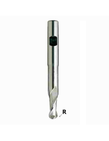 R4.0 x 8 x 19 x 10 x 88mm, Z-2, freza HSS-Co8, radiusinė, DIN1889, YG1, E2492080
