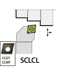 SCLCL1616H09, 16x16x100xLH/CC09T3,  ISO Tekinimo laikiklis, YG-1