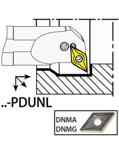 A32S-PDUNL15, 40x32x250xLH/DN1506,  ISO Turn Holder Internal, YG-1