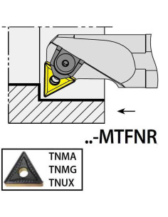 S32T-MTFNR22, 40x32x300xRH/TN2204,  ISO Turn Holder Internal, YG-1