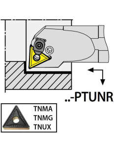S20R-PTUNR16, 25x20x200xRH/TN1604,  ISO Turn Holder Internal, YG-1