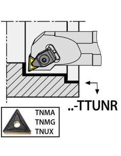 S50V-TTUNR22, 63x50x400xRH/TN2204,  ISO Turn Holder Internal, YG-1