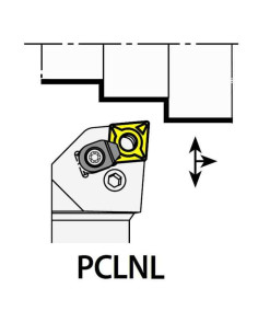 PCLNL3232P19C, 32x32x170xLH/CN1906,  ISO Tekinimo laikiklis, YG-1