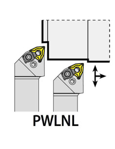 PWLNL2525M06, 25x25x150xLH/WN0604,  ISO Tekinimo laikiklis, YG-1