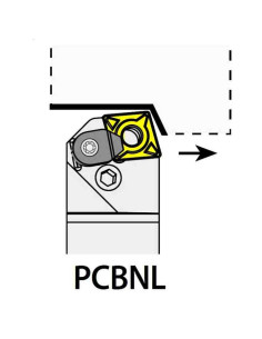 PCBNL3232P19C, 32x32x170xLH/CN1906,  ISO Tekinimo laikiklis, YG-1