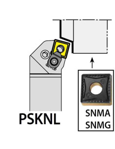 PSKNL2525M12C, 25x25x150xLH/SN1204,  ISO Tekinimo laikiklis, YG-1