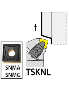 TSKNL2525M12, 25x25x150xLH/SN1204,  ISO Tekinimo laikiklis, YG-1
