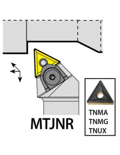 MTJNR4040S22, 40x40x250xRH/TN2204,  ISO Tekinimo laikiklis, YG-1