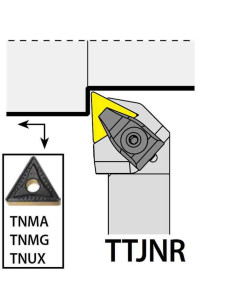 TTJNR3232P22, 32x32x170xRH/TN2204,  ISO Tekinimo laikiklis, YG-1
