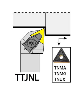 TTJNL2525M16, 25x25x150xLH/TN1604,  ISO Tekinimo laikiklis, YG-1
