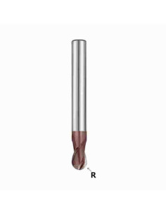 3mm, R1.5, 5x3x75, Z-2, Freza kietmetalio TiAlN, G9454030
