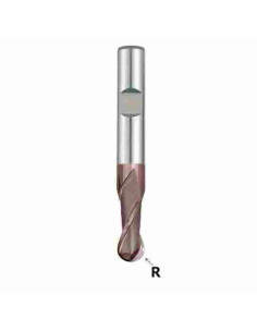 2mm, R-1, 6x3x38, Z-2, Freza kietmetalio TiAlN, G9438020