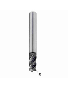 12mm (R0.5), 24x12cx83x4, kietmetalinė freza grubiam darbui,, -SPEED,