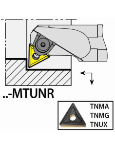 S25S-MTUNR16, 32x25x250xRH/TN1604,  ISO Turn Holder Internal, YG-1