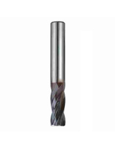 4mm,  x 11 x 6c x 57, Z-4, kietmetalinė freza plienui, V7-Steel TiAlN