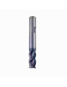 8mm,  (F-0,2) x19x8wx63, Z4, kietmetalinė freza Nerūdijančiam, V7 TiA