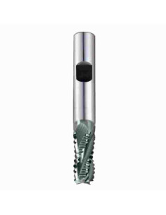 6mm, 13x6x57, Z-3, Freza grubiam-greitam darbui, DIN844, HSS-PM, TiAl
