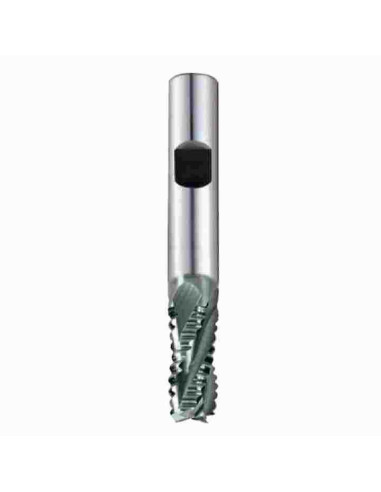 6mm, 13x6x57, Z-3, Freza grubiam-greitam darbui, DIN844, HSS-PM, TiAlN, YG-1,  GAA33060
