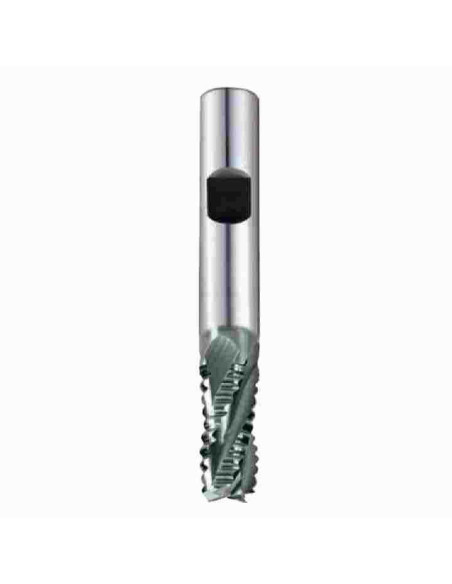 6mm, 13x6x57, Z-3, Freza grubiam-greitam darbui, DIN844, HSS-PM, TiAlN, YG-1,  GAA33060