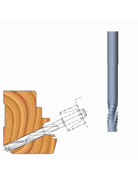 10mm, 30-80x10x115, Z-3, Kietmetalio freza, greitam frezavimui, V503.100.030.115