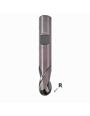R11.0x22mm, 22x20x88x2, Freza radiusinė, DIN327, HSSPM, YG-1,  E9940220