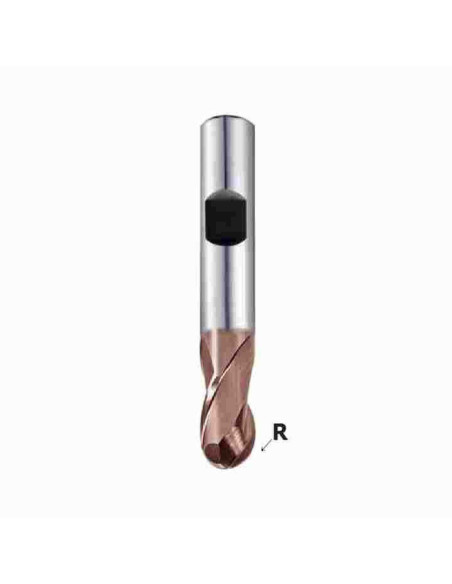 R10.0x20mm, 22x20x88, Z-2, Freza radiusinė, DIN327, HSS-PM, TiAlN, YG-1,  GA940200
