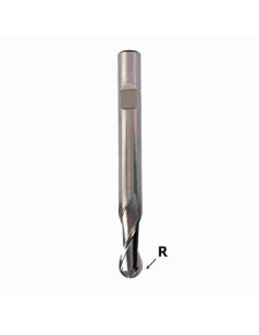 R8.0x16mm, 32x16x123, Z-2, Freza radiusinė, ilga, DIN1889, HSS-PM, YG