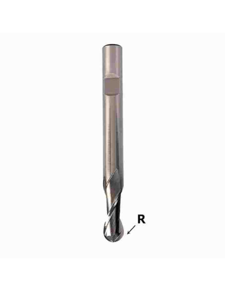 R9.0x18mm, 32x16x123, Z-2, Freza radiusinė, ilga, DIN1889, HSS-PM, YG-1,  E9A32180
