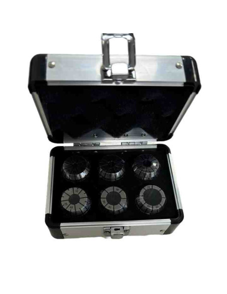 ER32, 6,8,10,12,16,20, 0.005mm cangių rinkinys